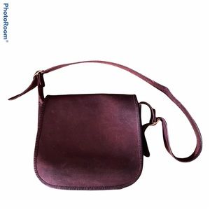 Vintage 70s Coach 9170 Messenger Flap Handbag